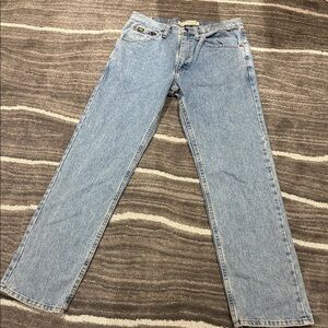 Lee Light Blue Straight Jeans